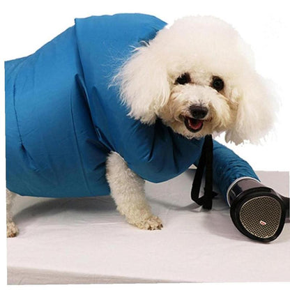 Pet Coat Quick Drying Bag for Small Pets Portable Hands-Free Grooming Solution Absorb Moisture Dry Fast Low Noise Puff Fluff Ideal for Baths