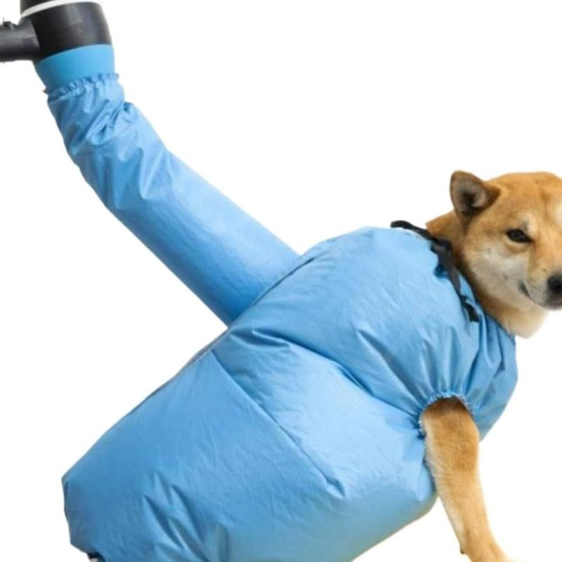 Pet Coat Quick Drying Bag for Small Pets Portable Hands-Free Grooming Solution Absorb Moisture Dry Fast Low Noise Puff Fluff Ideal for Baths