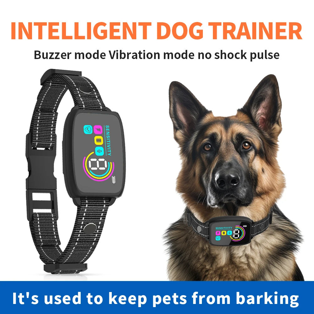 Smart Bark Control Collar | Beep, Vibration &amp; Optional Static Mode