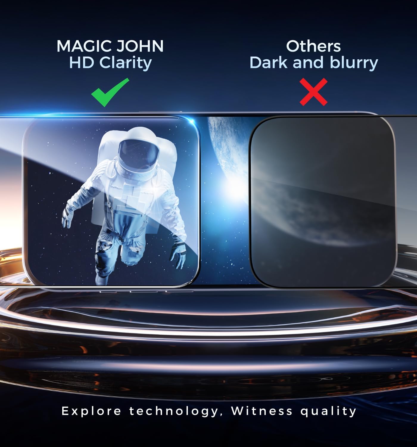 3Rd Gen Upgraded for Iphone 16 Pro Screen Protector 6.3 Inch, HD Clear, Shatterproof Tempered Film, Auto Dust-Elimination, Bubble Free, Easy Installation, 2 Pack