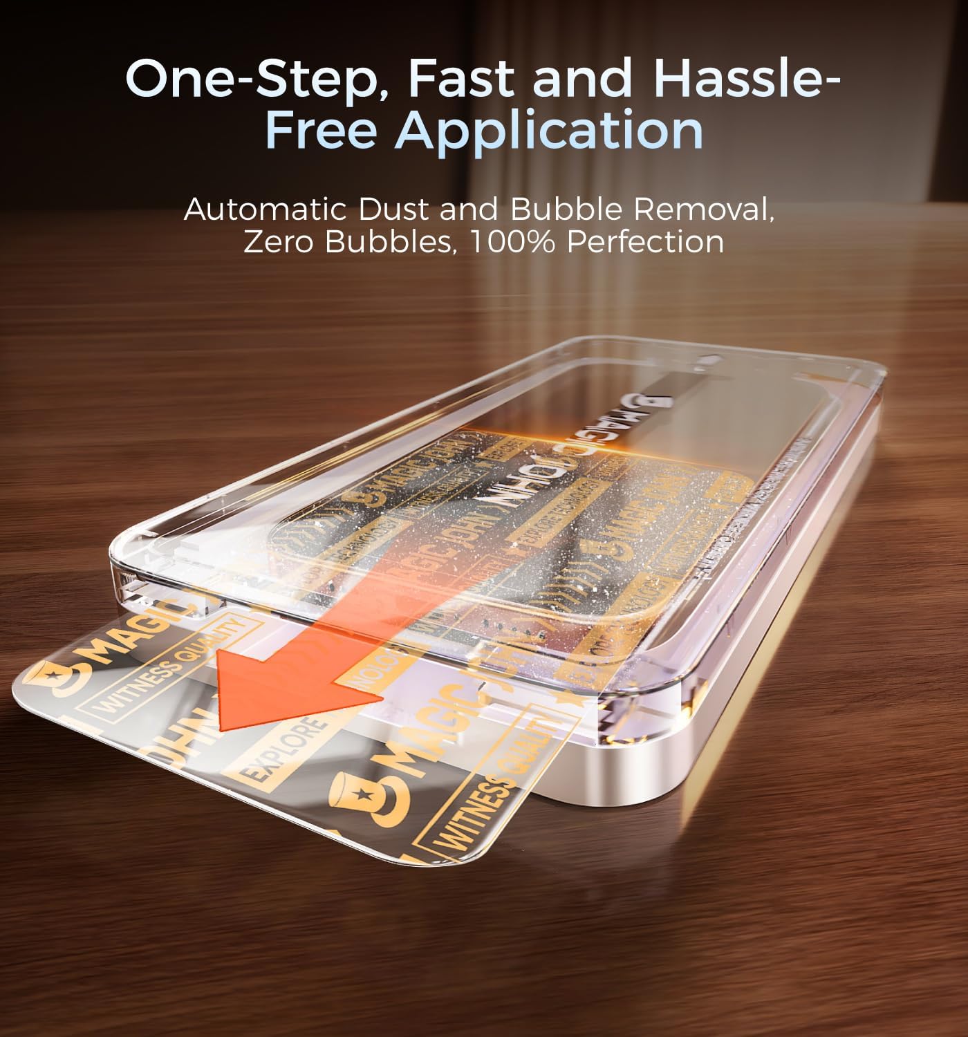 3Rd Gen Upgraded for Iphone 16 Pro Screen Protector 6.3 Inch, HD Clear, Shatterproof Tempered Film, Auto Dust-Elimination, Bubble Free, Easy Installation, 2 Pack