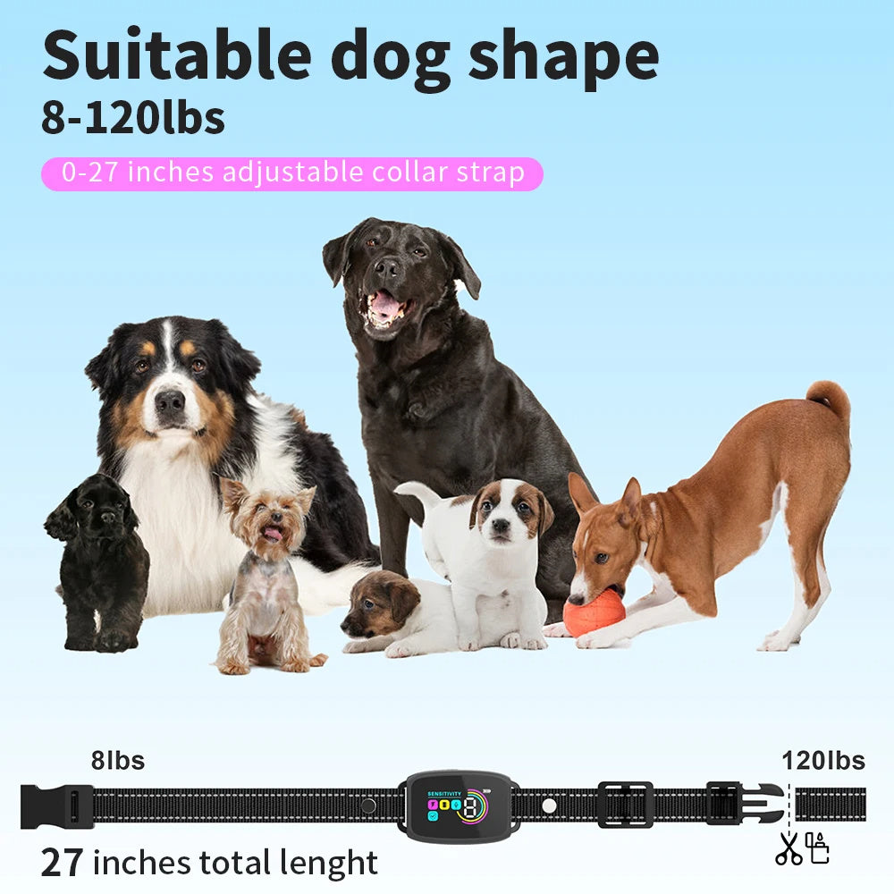 Smart Bark Control Collar | Beep, Vibration &amp; Optional Static Mode