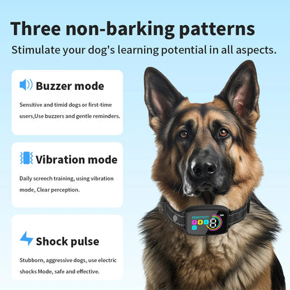 Smart Bark Control Collar | Beep, Vibration &amp; Optional Static Mode